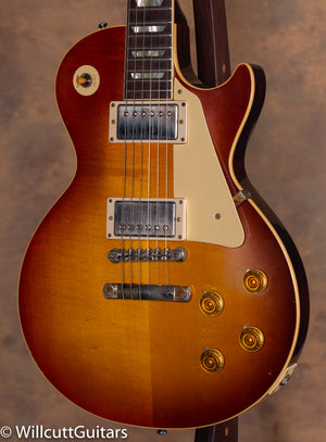 Gibson Custom Shop 1958 Les Paul Standard Reissue Washed Cherry Sunburst Ultra Light Aged Murphy Lab USED