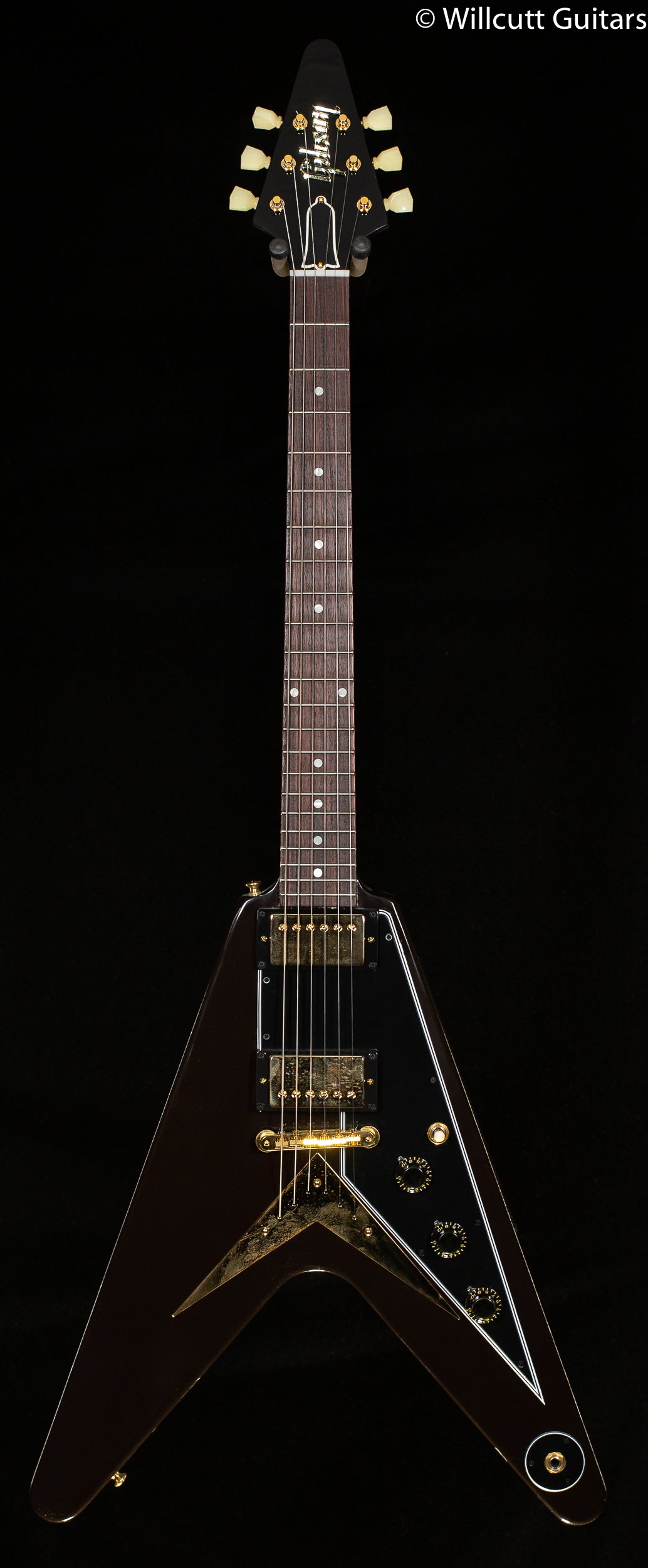 Gibson Custom Shop 1958 Mahogany Flying V Reissue Oxblood Gloss