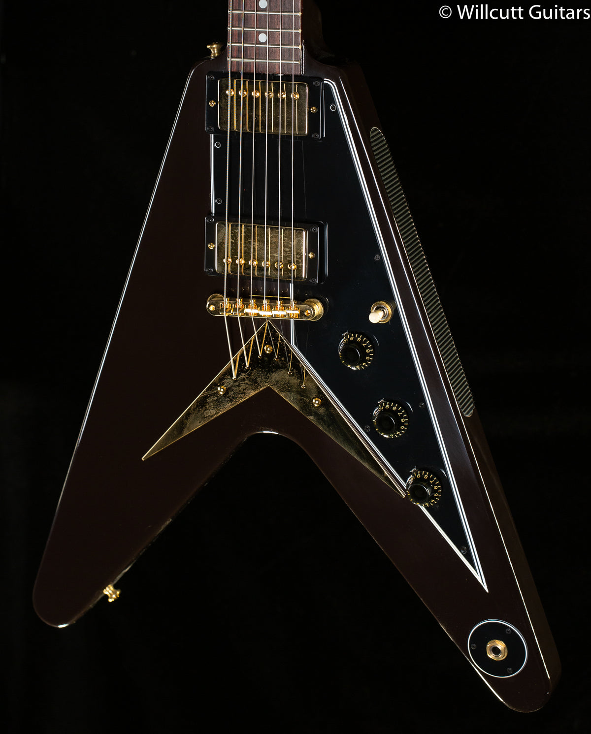 Gibson Custom Shop 1958 Mahogany Flying V Reissue Oxblood Gloss