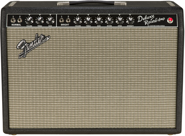 Fender Custom '64 Deluxe Reverb Black Hand-Wired - Willcutt Guitars Fender Custom '64 Deluxe Reverb Black Hand-Wired - Willcutt Guitars