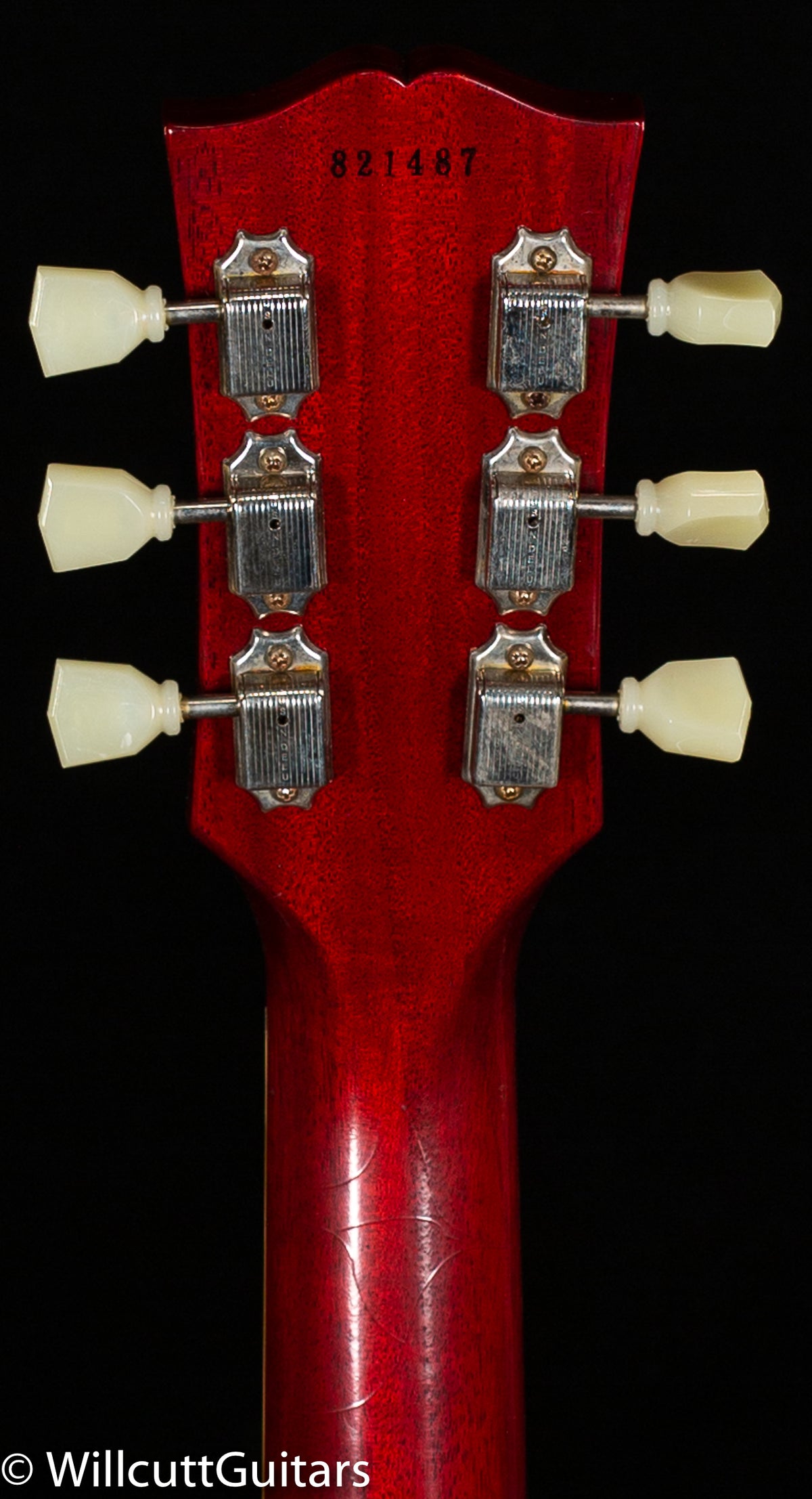 Gibson Custom Shop 1958 Les Paul Sweet Cherry Red Murphy Lab Ultra Light Aged (487)