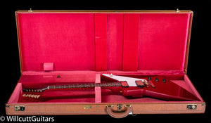 Gibson Custom Shop 1958 Korina Explorer Cardinal Red (700)