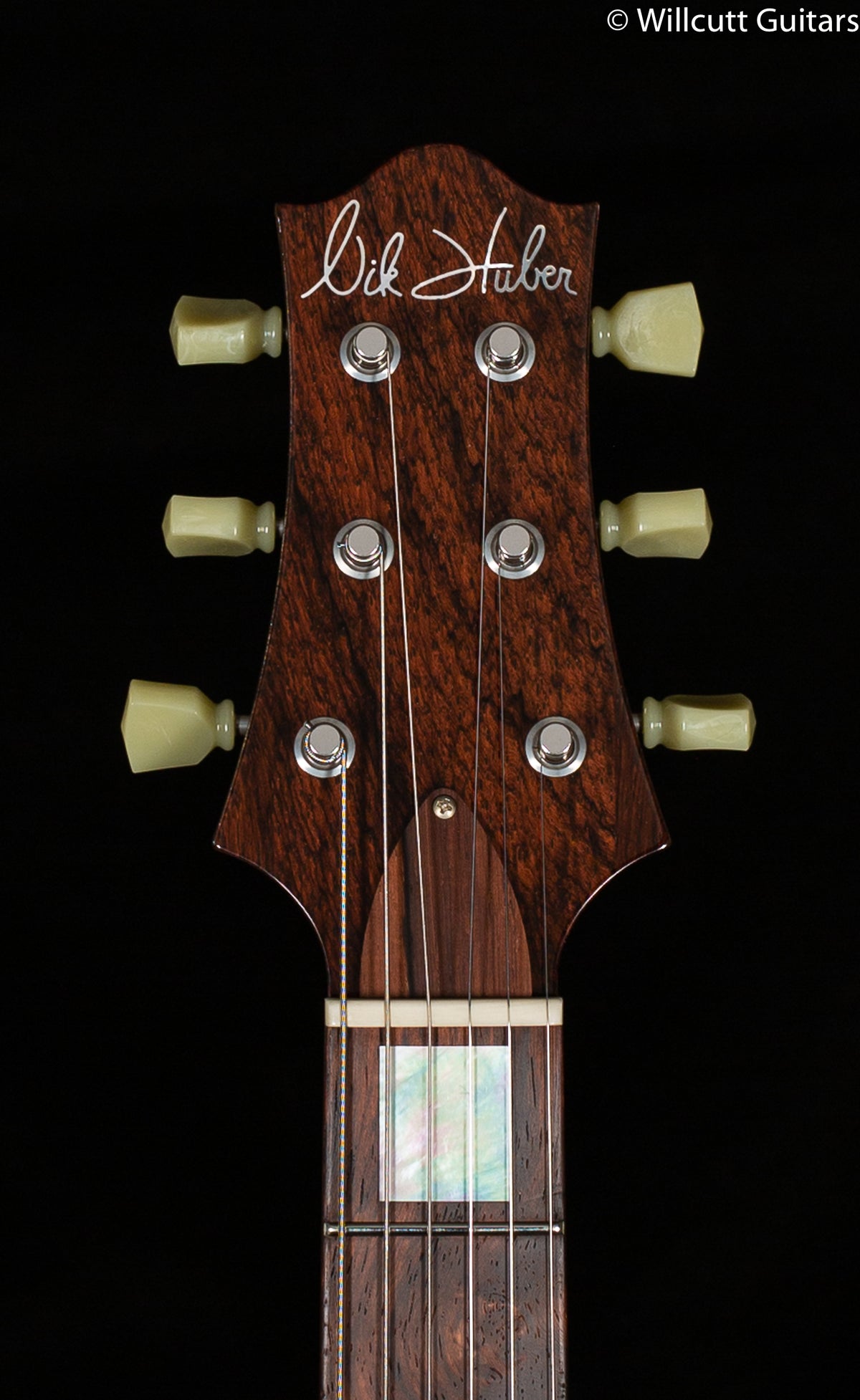 Nik Huber Piet USA Custom Tiger Eye Redwood