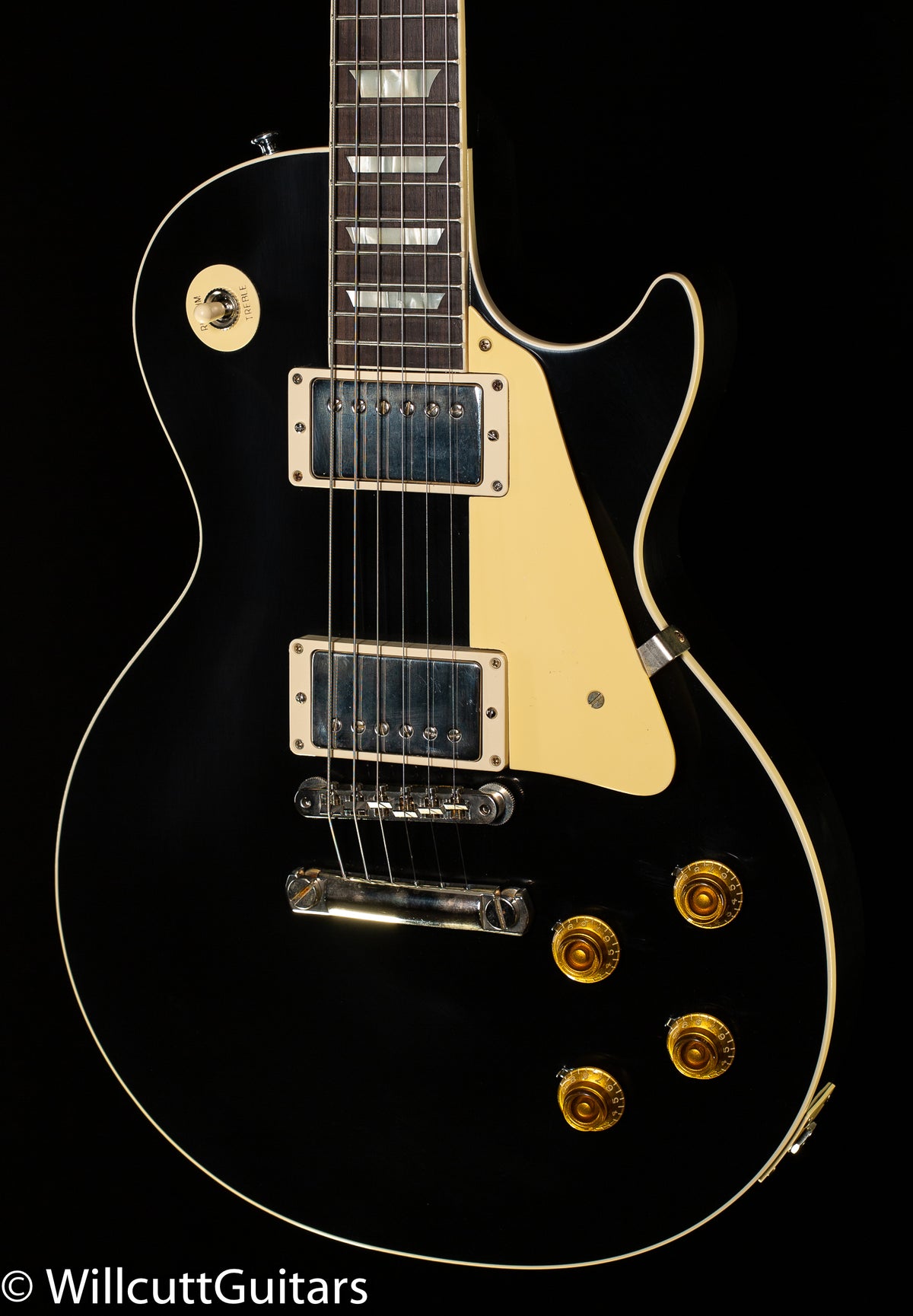 Gibson Custom Shop 1958 Les Paul Standard Willcutt Exclusive Ebony VOS (328)