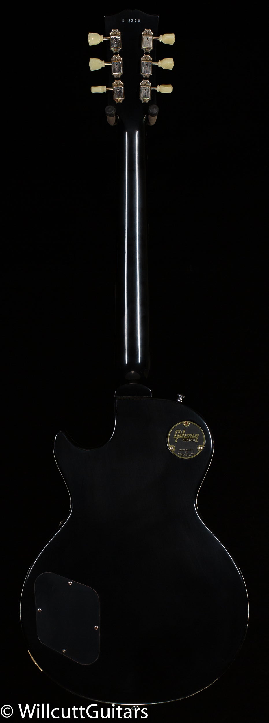 Gibson Custom Shop 1958 Les Paul Standard Willcutt Exclusive Ebony VOS (330)