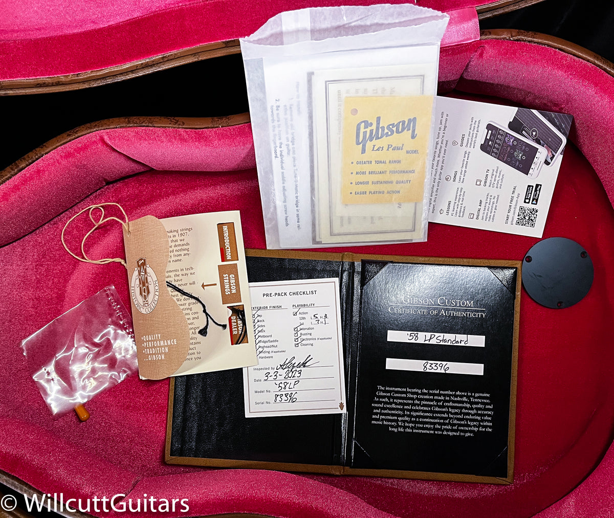 Gibson Custom Shop 1958 Les Paul Standard Reissue VOS Bourbon Burst (396)