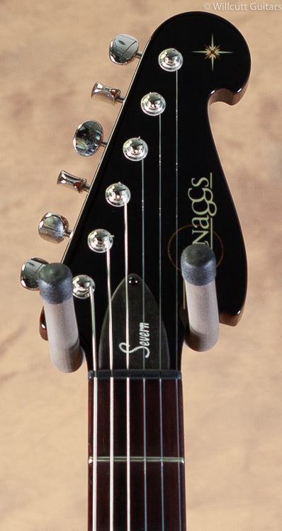 Knaggs Severn Hollowbody HSS  Burnt Orange/Natural USED (859)