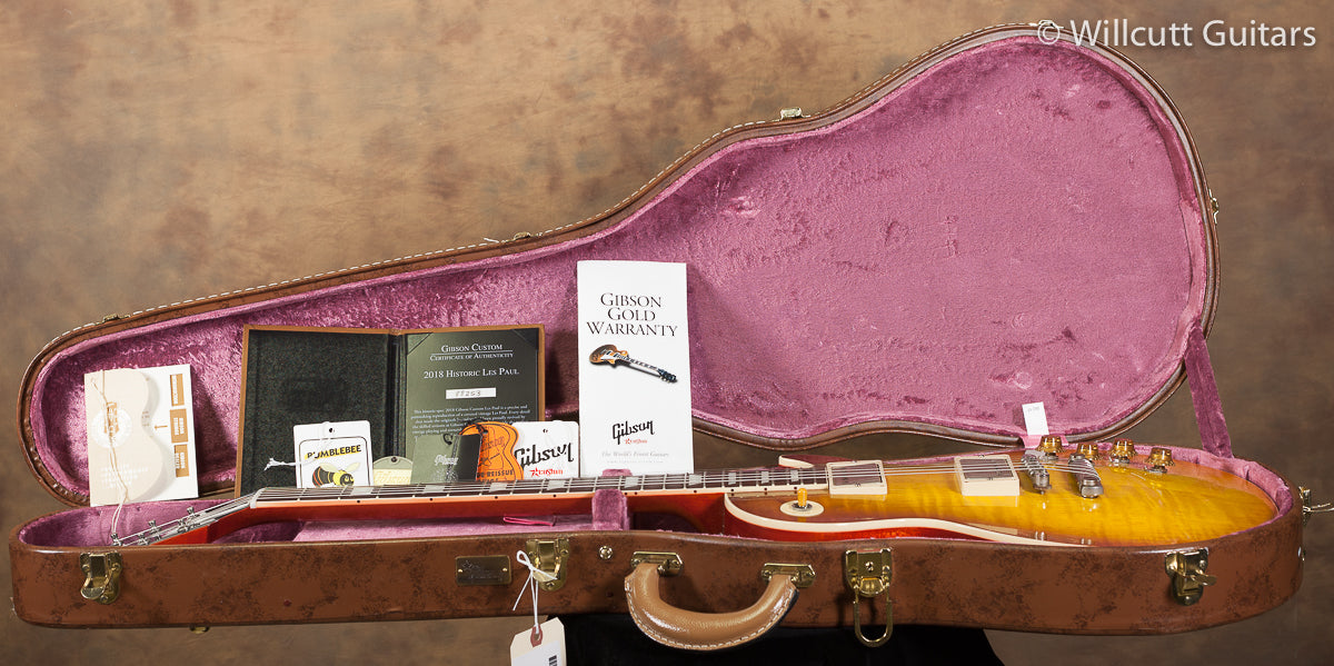 Gibson Custom Shop 1958 Les Paul Royal Burst USED (253)