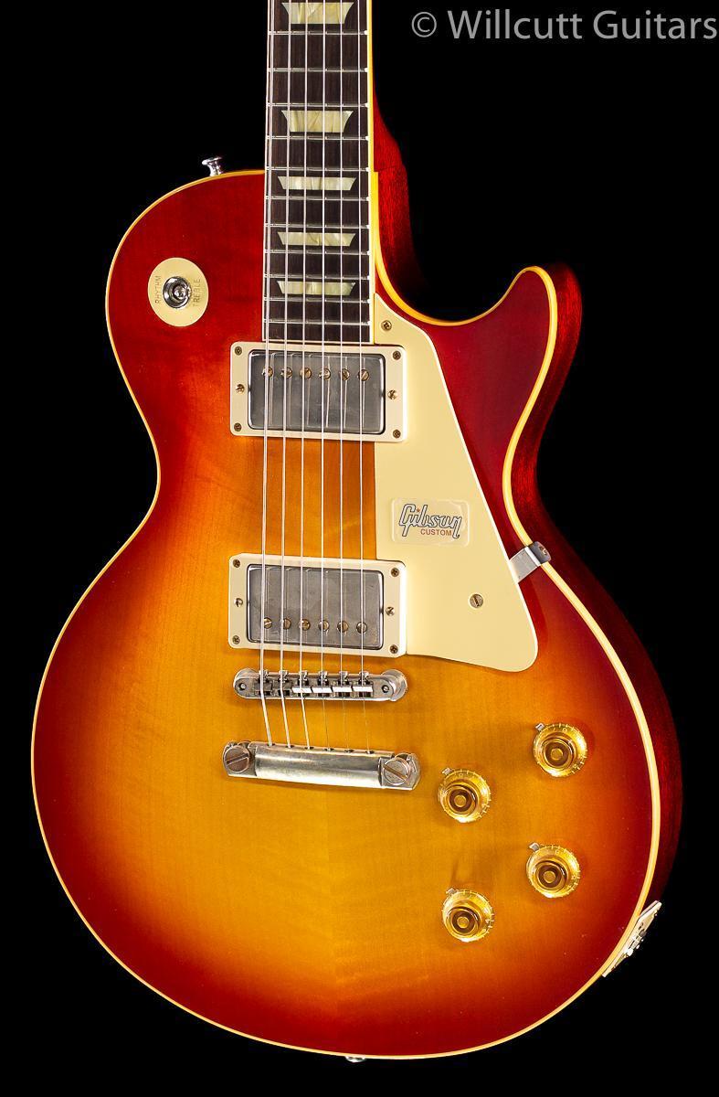 Gibson Custom Shop 1958 Les Paul Standard Reissue Washed Cherry Bolivian Rosewood (054)