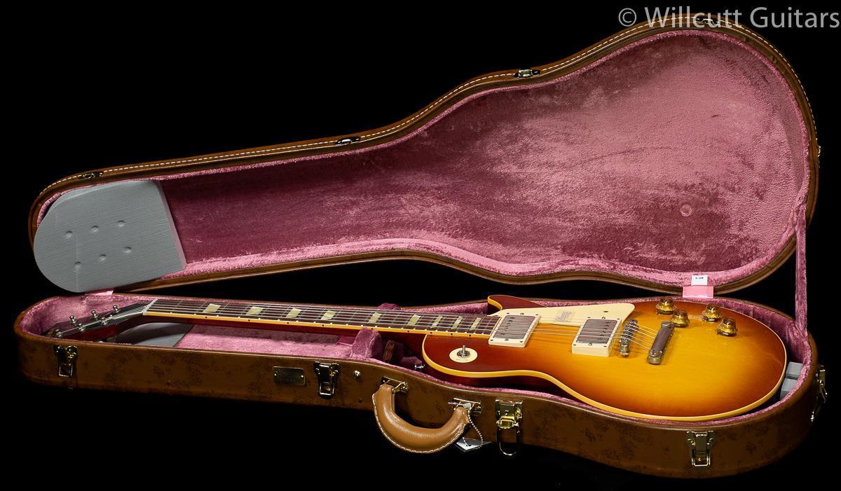Gibson Custom Shop 1958 Les Paul Standard Reissue Iced Tea Burst Bolivian Rosewood (061)