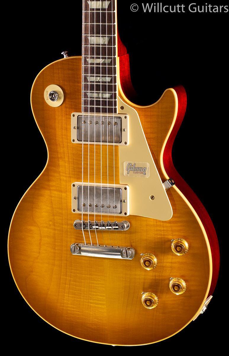 Gibson Custom Shop Custom 1958 Les Paul Standard Reissue Lemon Burst VOS  (202)