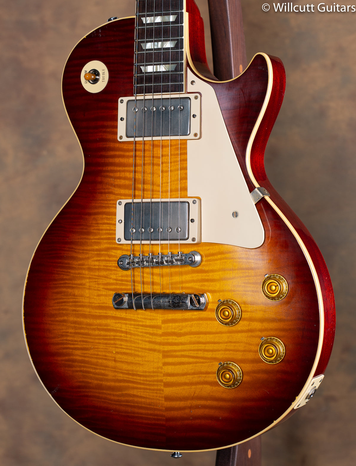 Gibson Custom Shop 1959 Les Paul Standard Reissue Cherry Teaburst Light Aged Murphy Lab