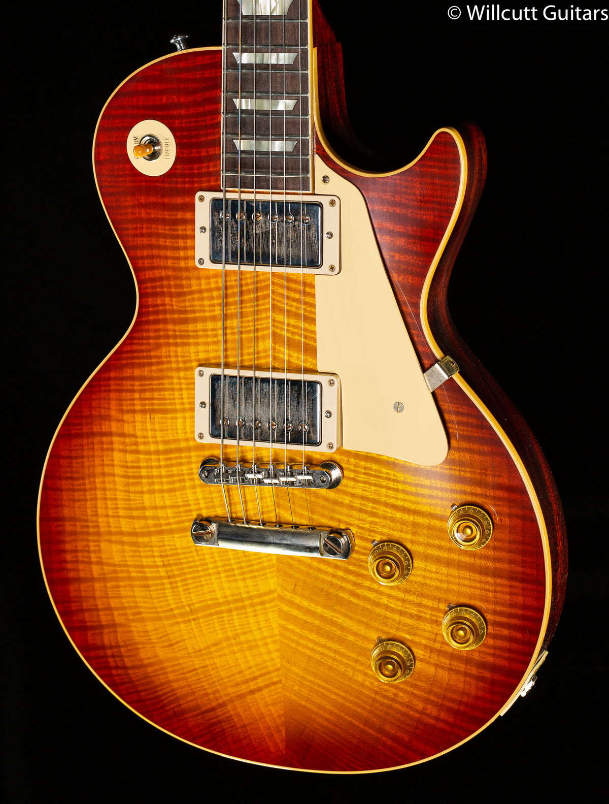 Gibson Custom Shop 1959 Les Paul Standard Reissue Washed Cherry Sunburst VOS