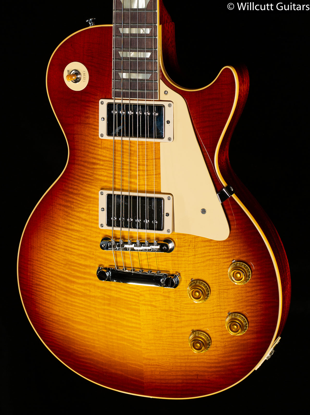 Gibson Custom Shop 1959 Les Paul Standard Reissue Washed Cherry Sunburst Gloss