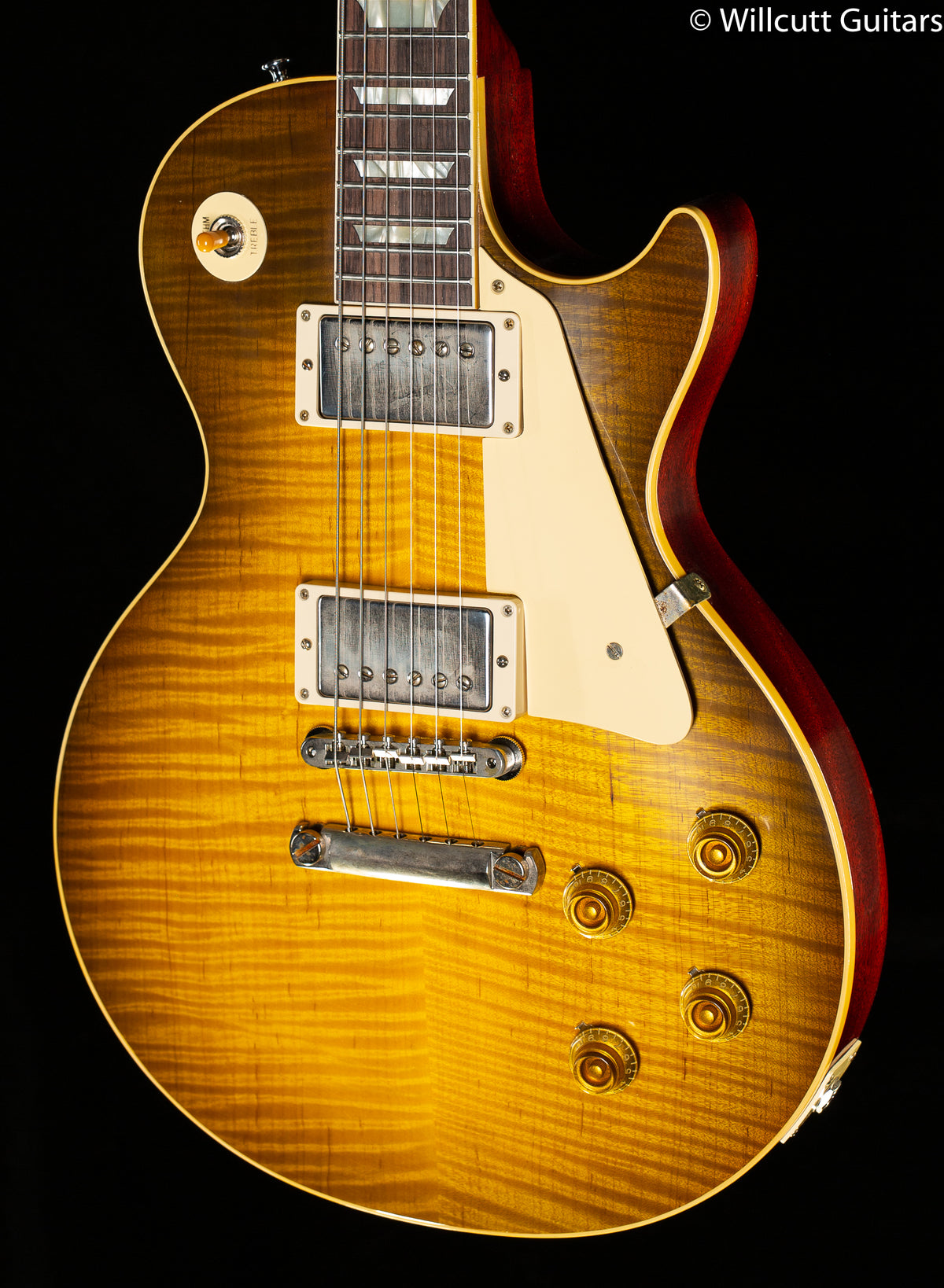 Gibson Custom Shop 1959 Les Paul Standard Reissue Green Lemon Fade Murphy Lab Ultra Light Aged NH