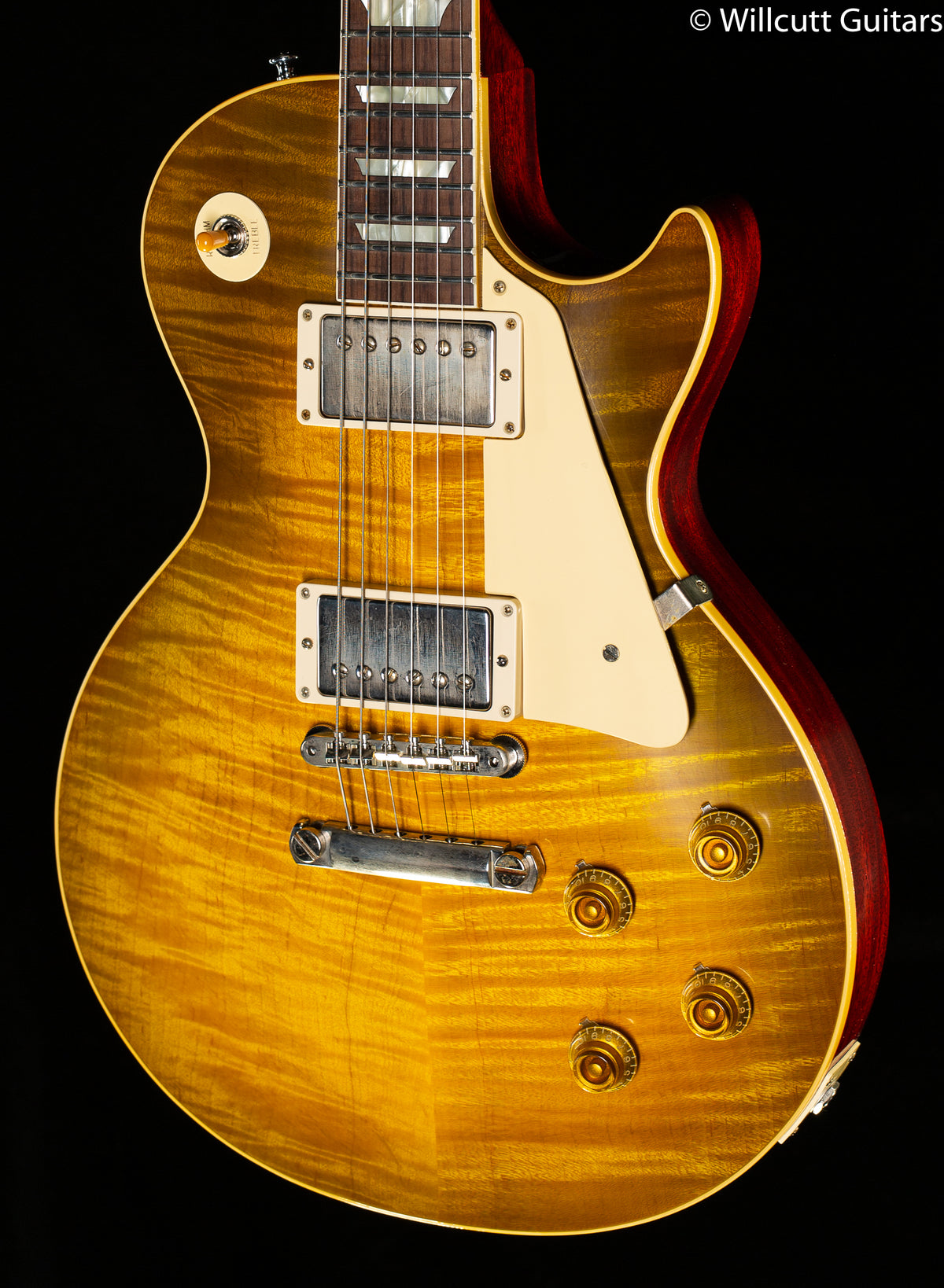 Gibson Custom Shop 1959 Les Paul Standard Reissue Green Lemon Fade Murphy Lab Ultra Light Aged NH