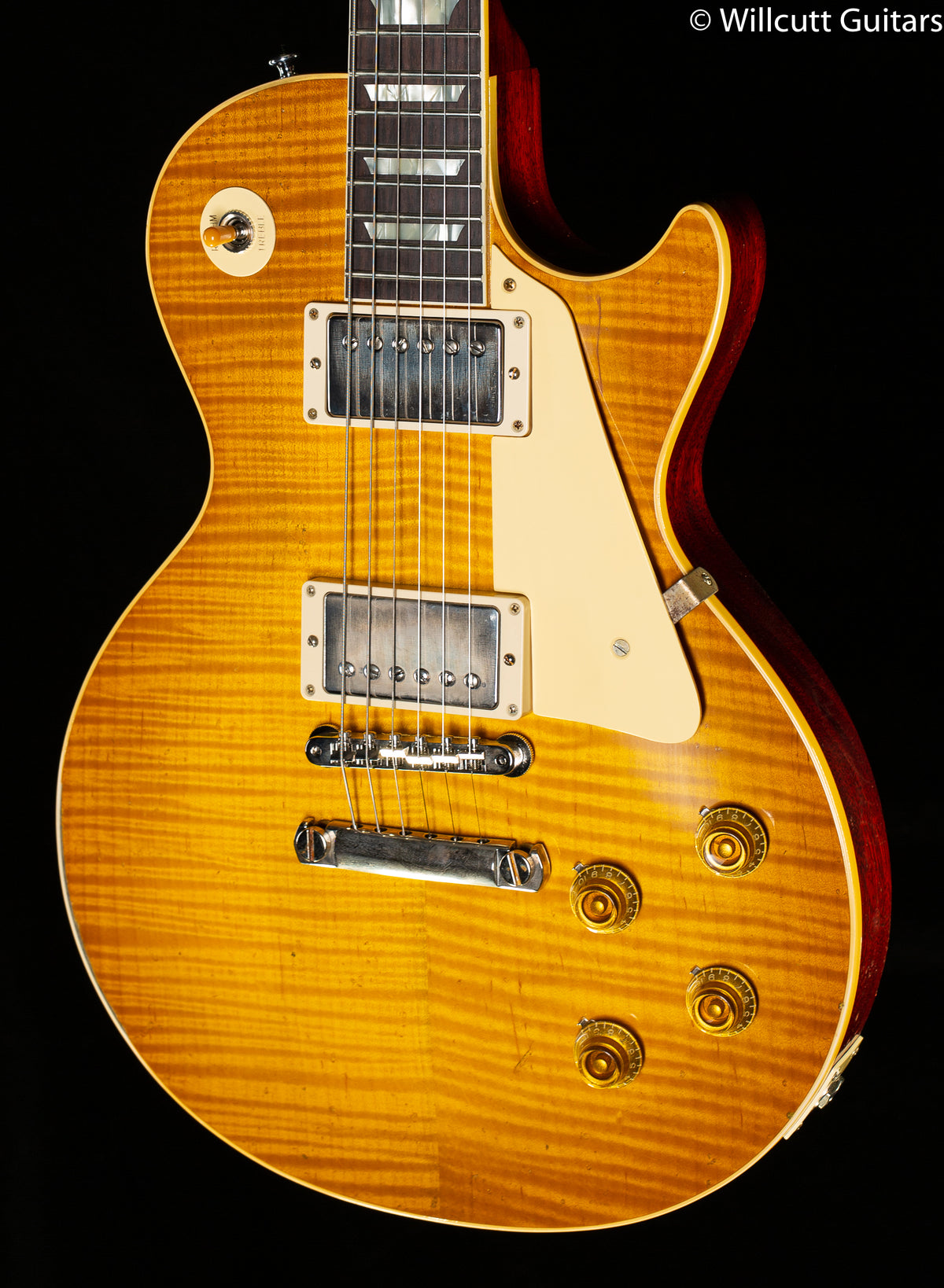 Gibson Custom Shop 1959 Les Paul Standard Reissue Lemon Burst Murphy Lab Light Aged