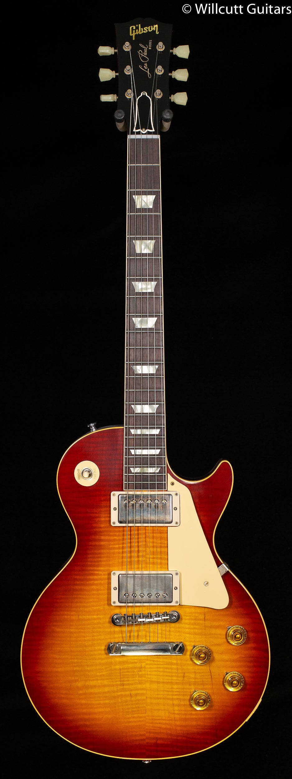 Gibson Custom Shop 1959 Les Paul Standard Washed Cherry Sunburst Murphy Lab Ultra Light Aged (621)