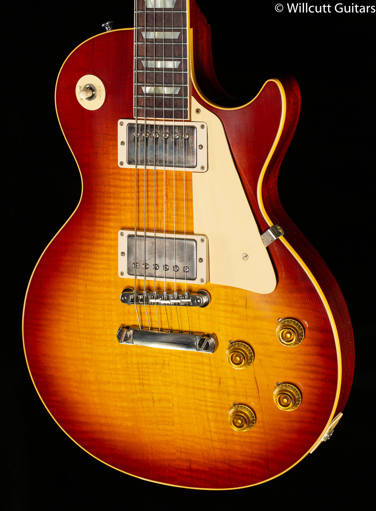 Gibson Custom Shop 1959 Les Paul Standard Washed Cherry Sunburst Murphy Lab Ultra Light Aged (621)