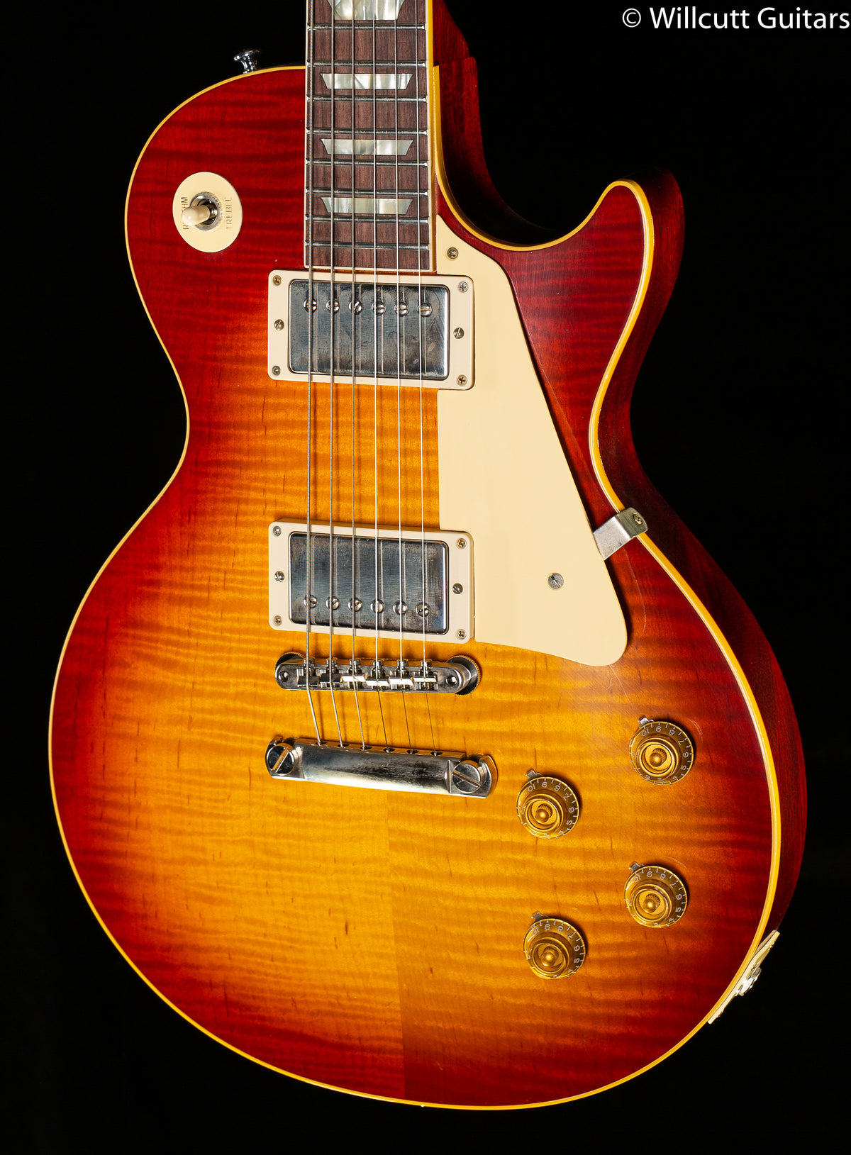 Gibson Custom Shop 1959 Les Paul Standard Washed Cherry Sunburst Murphy Lab Ultra Light Aged (638)