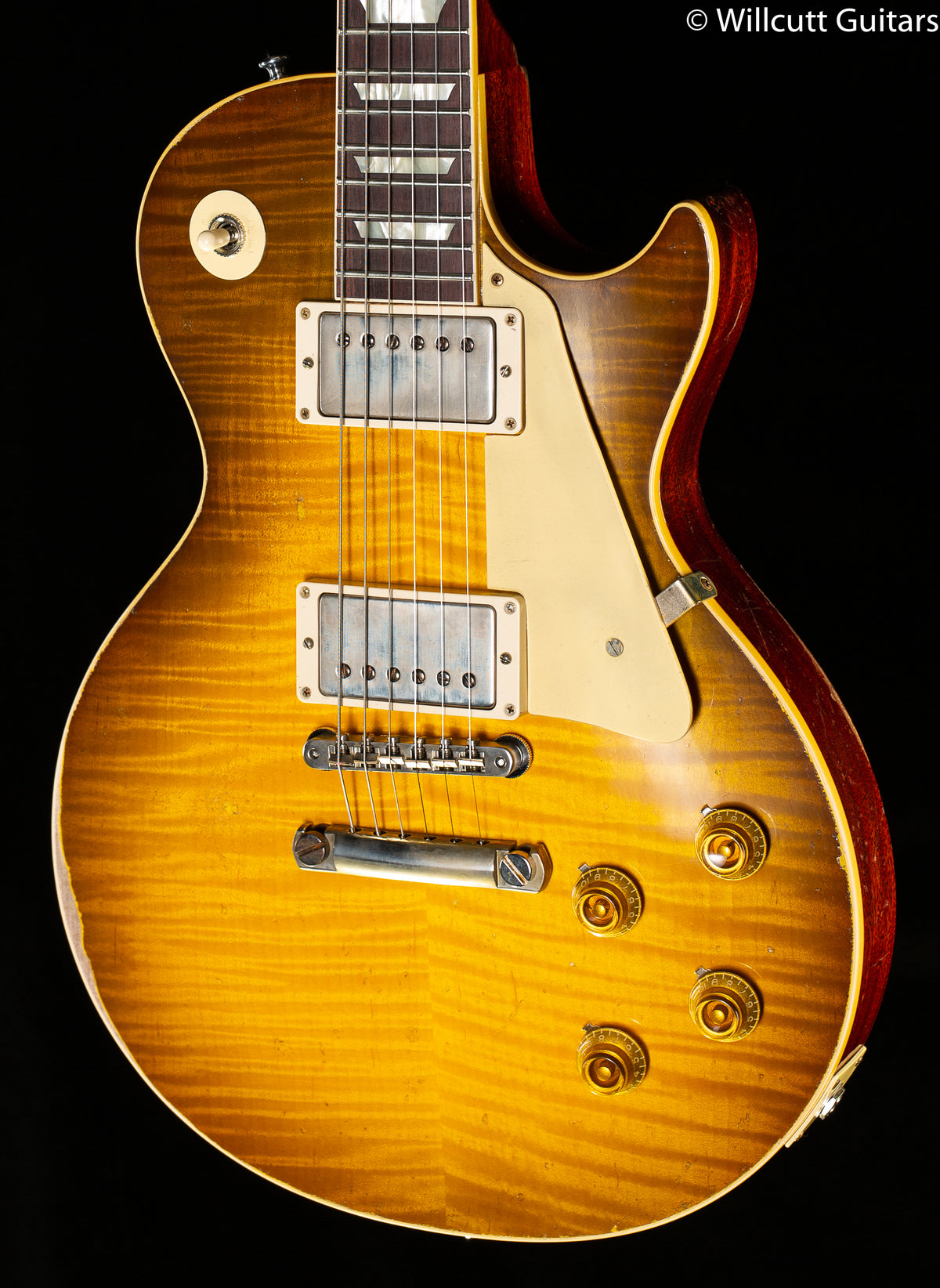 Gibson Custom Shop 1959 Les Paul Standard Reissue Green Lemon Fade Murphy Lab Ultra Heavy Aged (888)