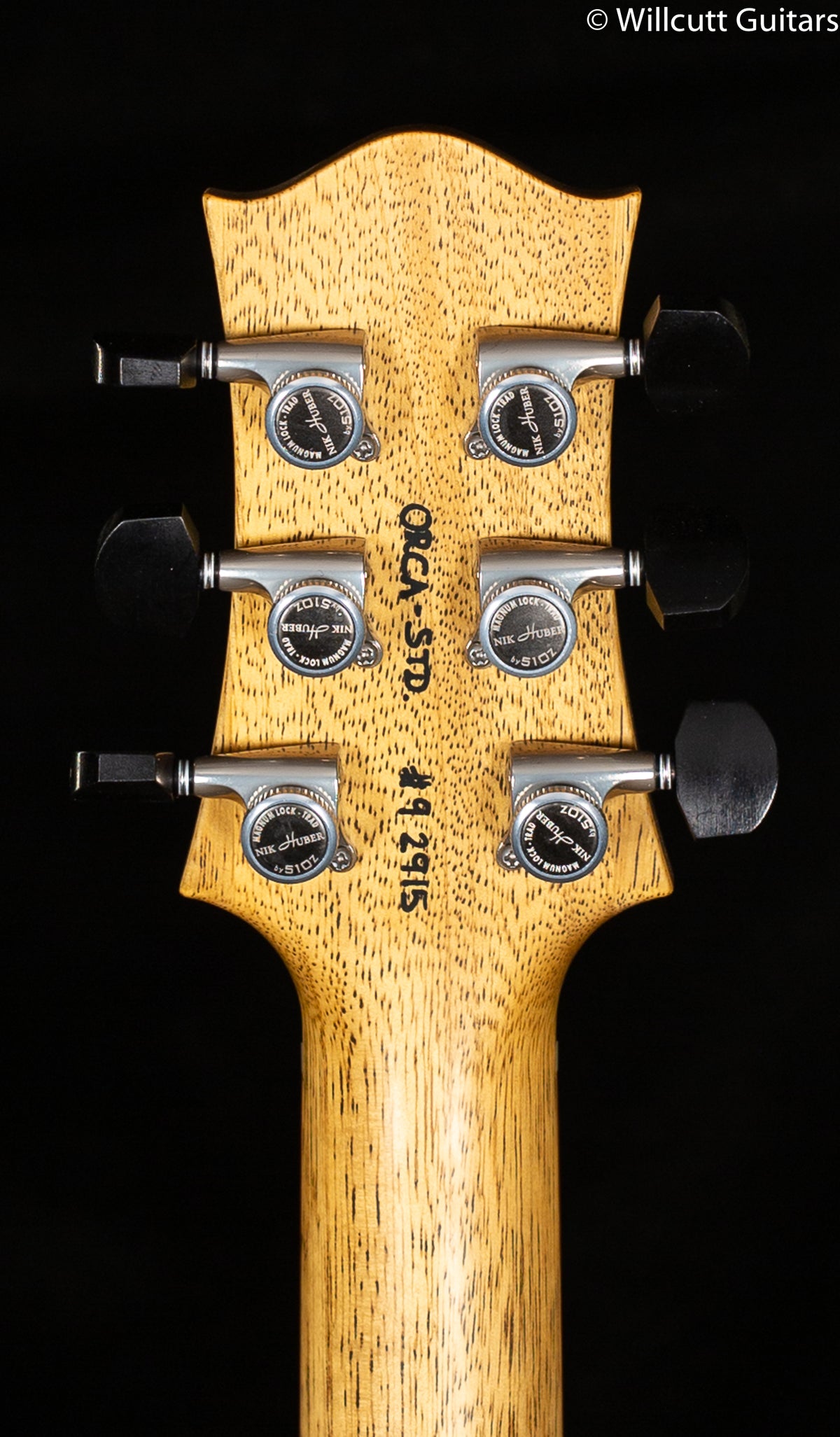 Nik Huber Orca USA Korina Vintage Natural Semigloss Fat Back