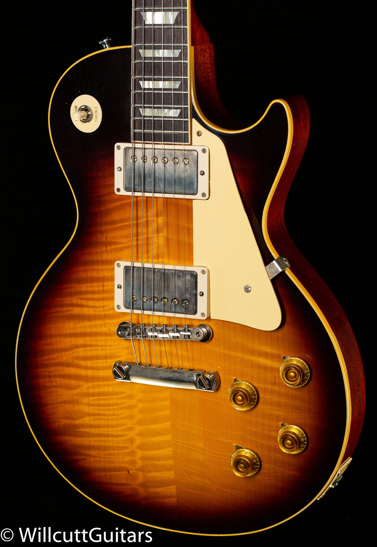 Gibson Custom Shop 1959 Les Paul Standard Reissue Kindred Burst Murphy Lab Ultra Light Aged (173)