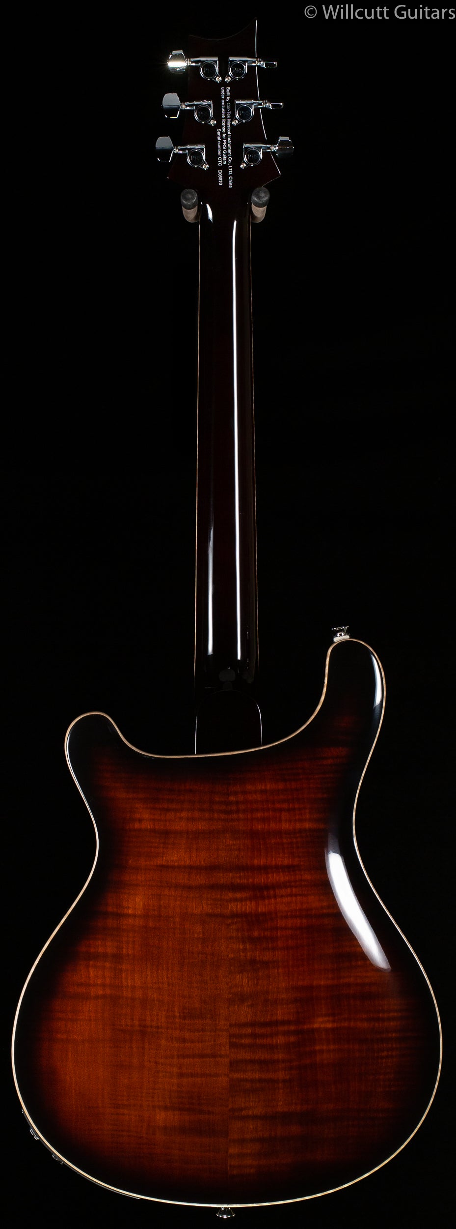 PRS SE Hollowbody II Piezo Black Gold