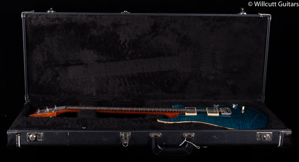 PRS Custom 24 20th Anniversary Blue Matteo 10 Top USED