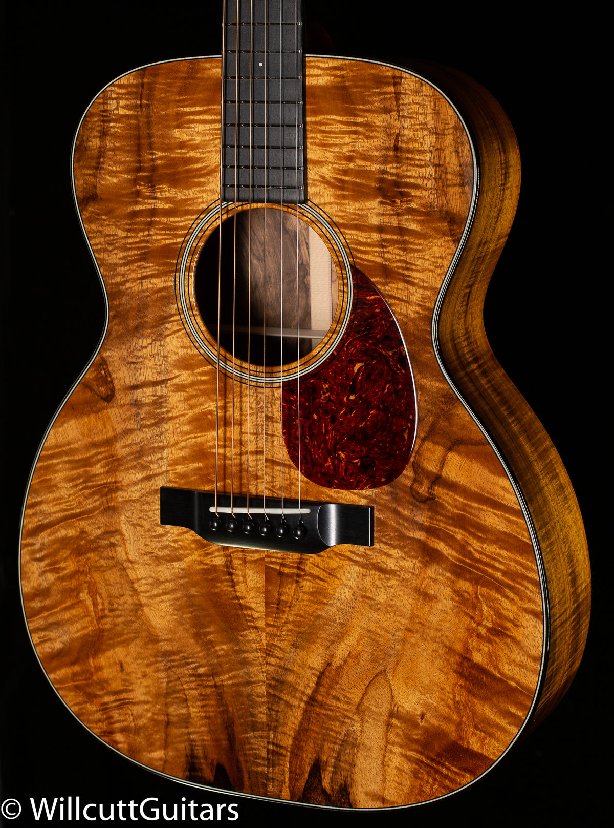Bourgeois OM Custom Hawaiian Hog Top Koa (851)