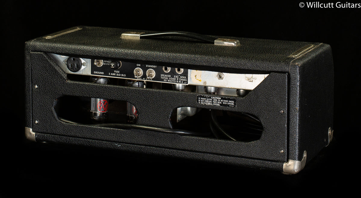 Vintage 1970s Fender Bassman Silverface 50 Head USED