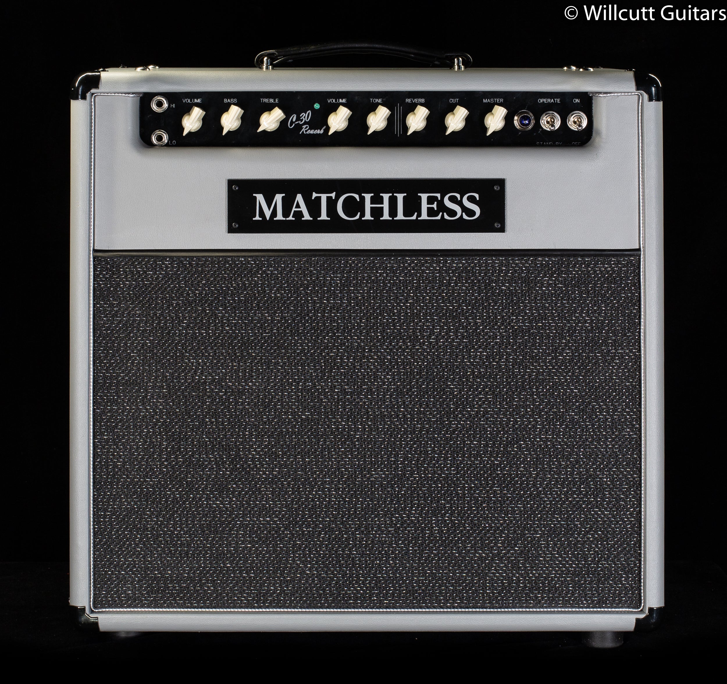 Matchless SC-30 112 Combo with Reverb, Dark Grey Silver - Willcutt
