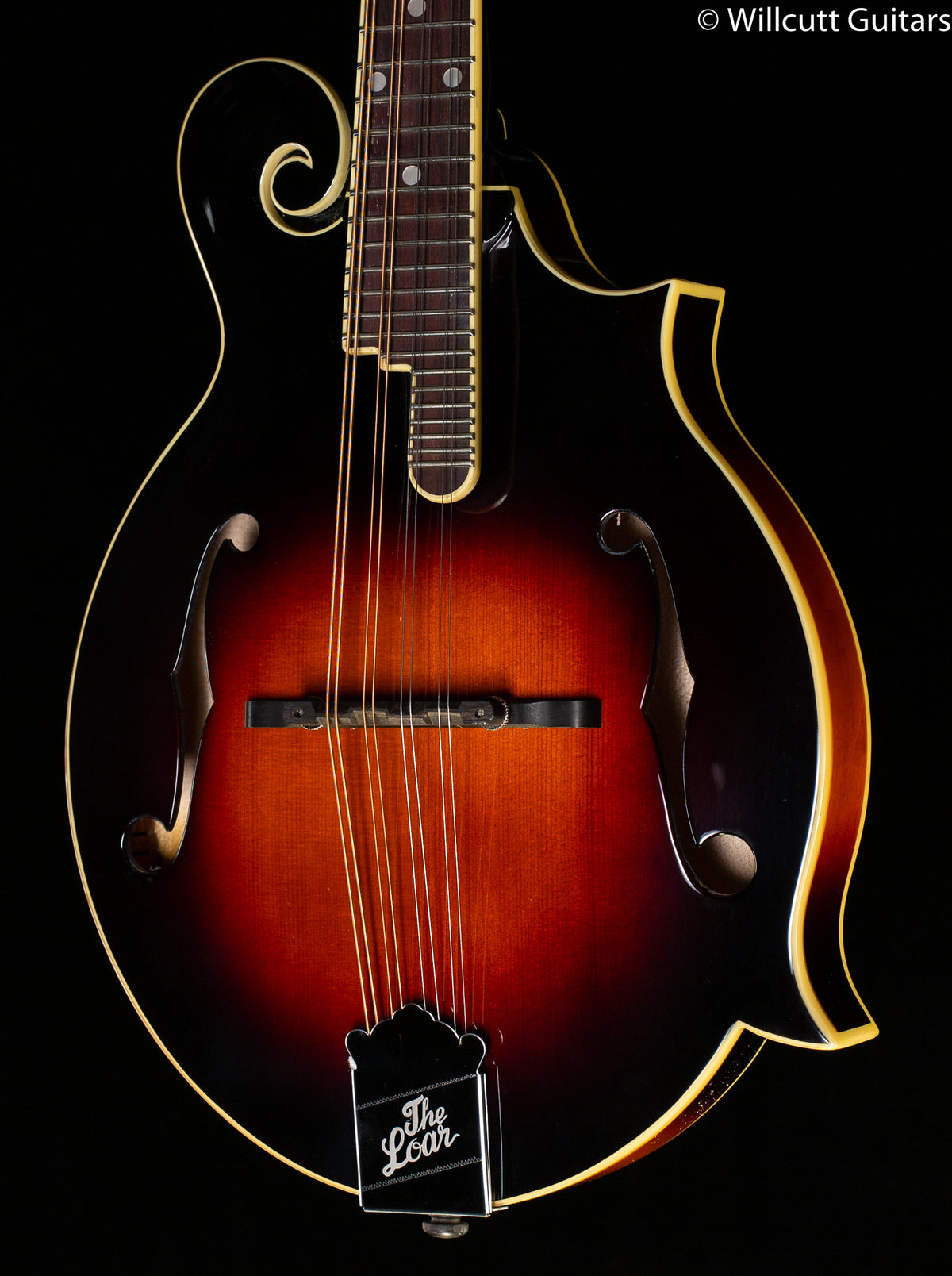 Loar LM-520 Carved F Mandolin Vintage Sunburst (294) - Willcutt Guitars