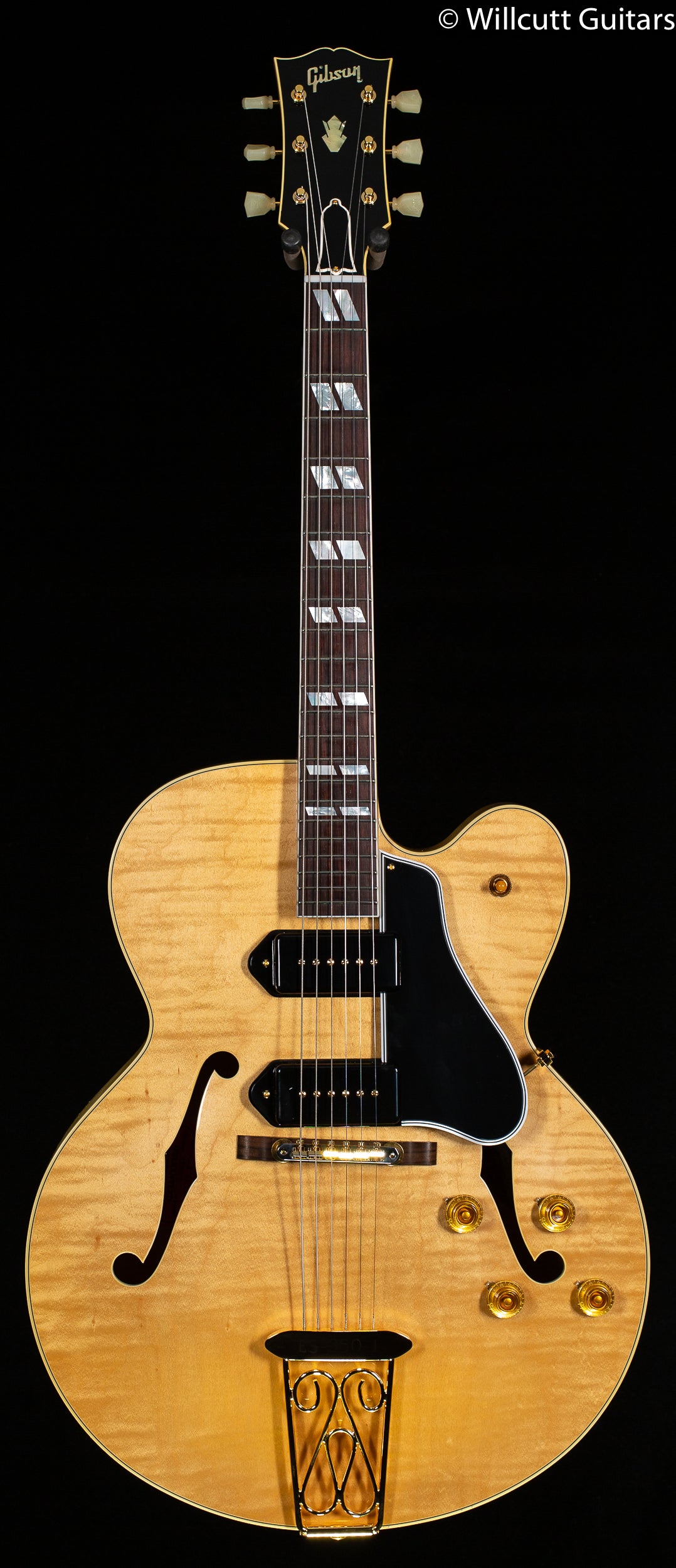 Gibson Chuck Berry 1955 ES-350T Antique Natural VOS GH - Willcutt Guitars