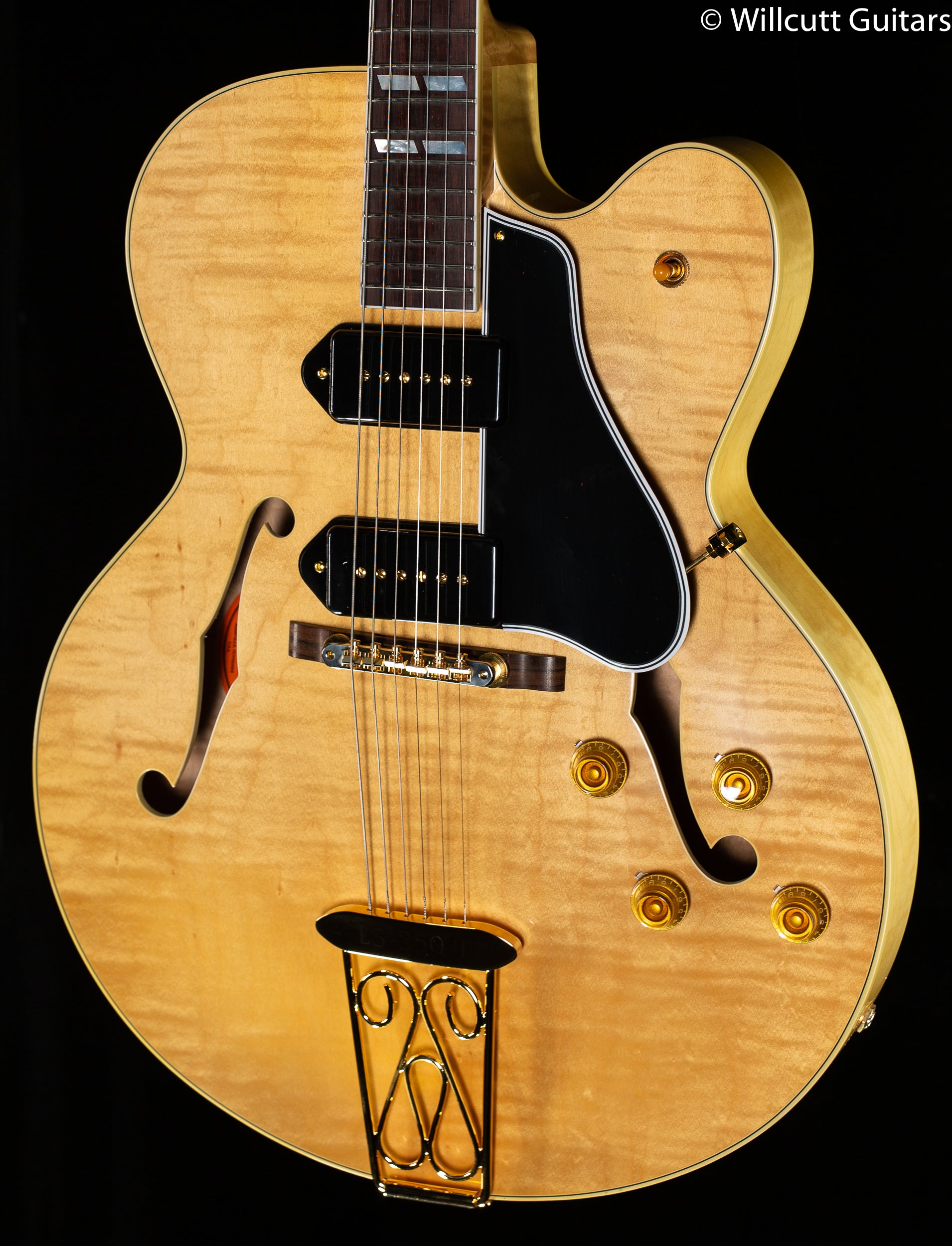 Gibson Chuck Berry 1955 ES-350T Antique Natural VOS GH - Willcutt Guitars