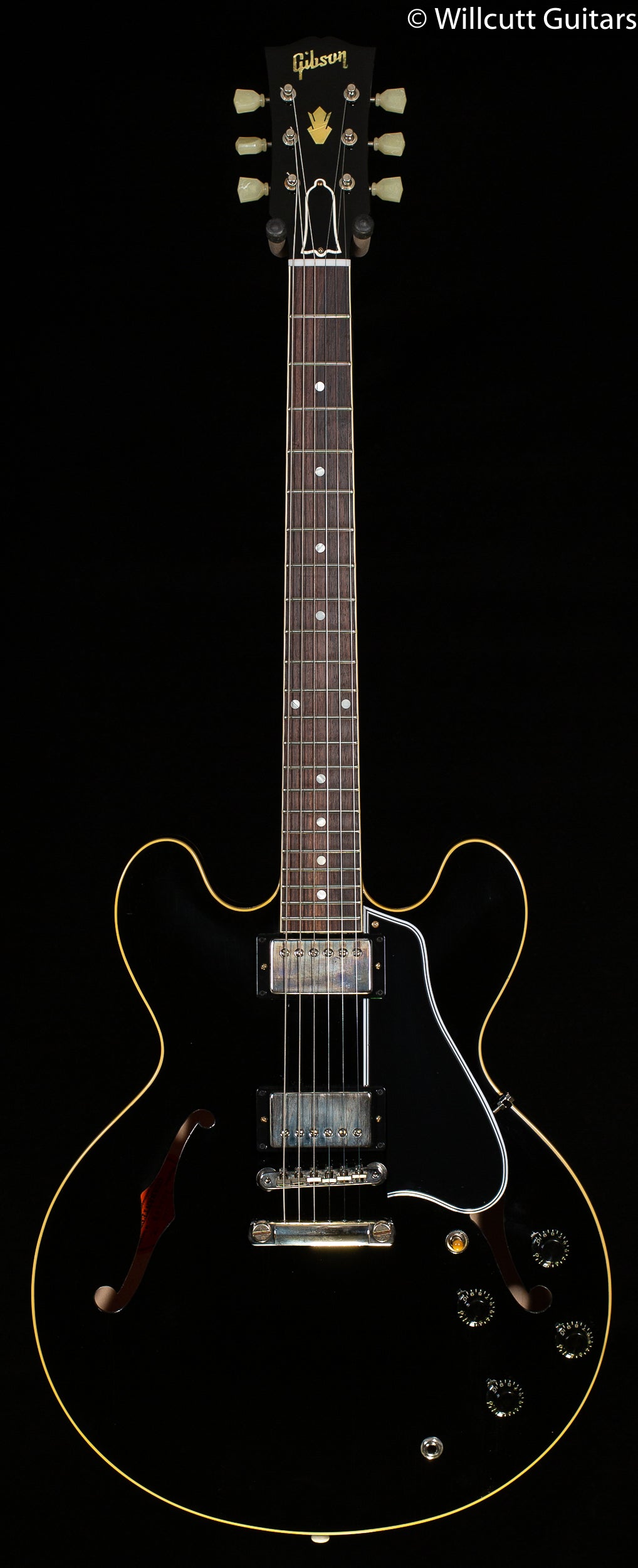 Gibson Custom Shop 1959 ES-335 Reissue Ebony Ultra Light Aged Murphy Lab