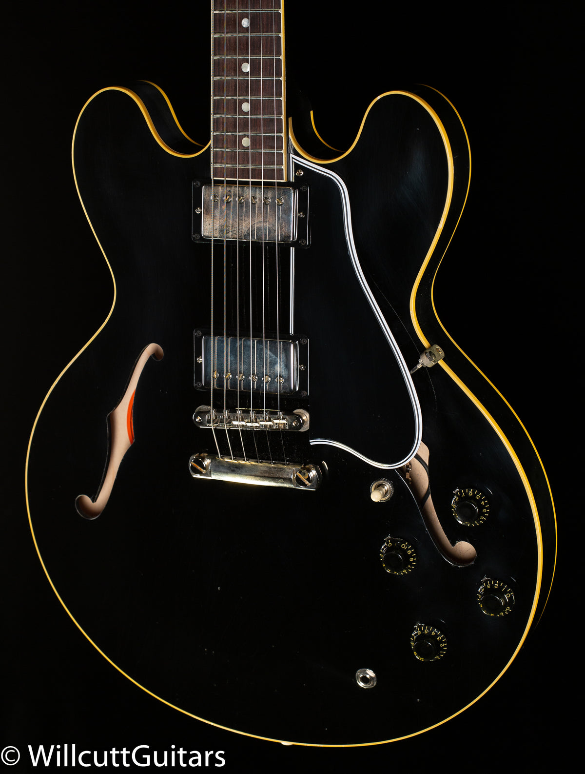 Gibson Custom Shop 1959 ES-335 Reissue Murphy Lab Ultra Light Aged Ebony (168)