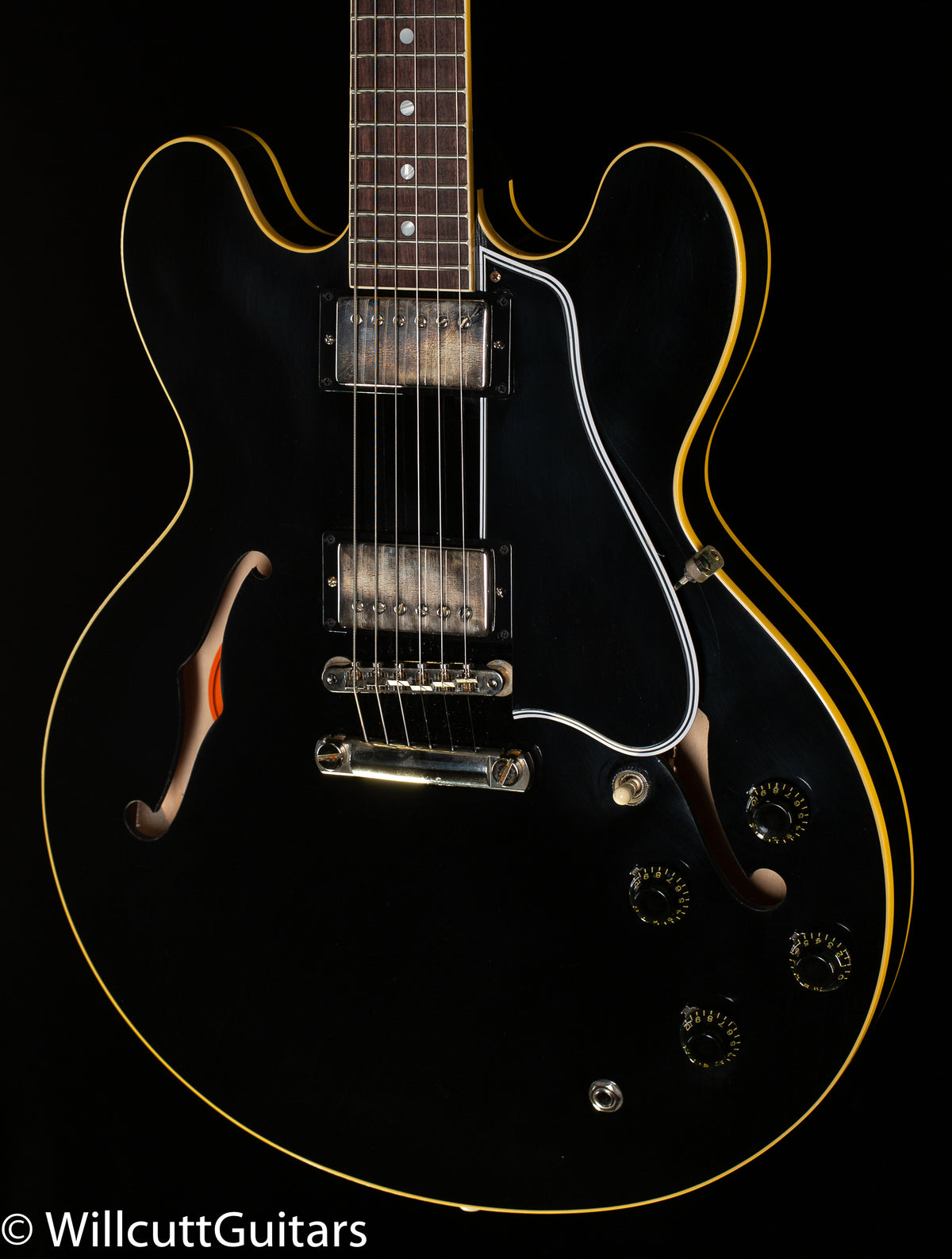 Gibson Custom Shop 1959 ES-335 Reissue Murphy Lab Ultralight Aged Ebony (188)
