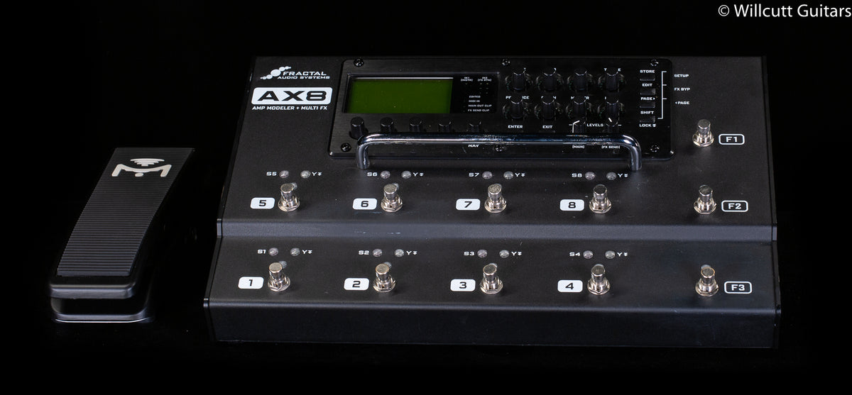 Fractal Audio AX8 Amp Modeler Multi FX Processor - Willcutt Guitars