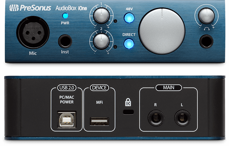 PreSonus AudioBox iOne Portable Audio Interface