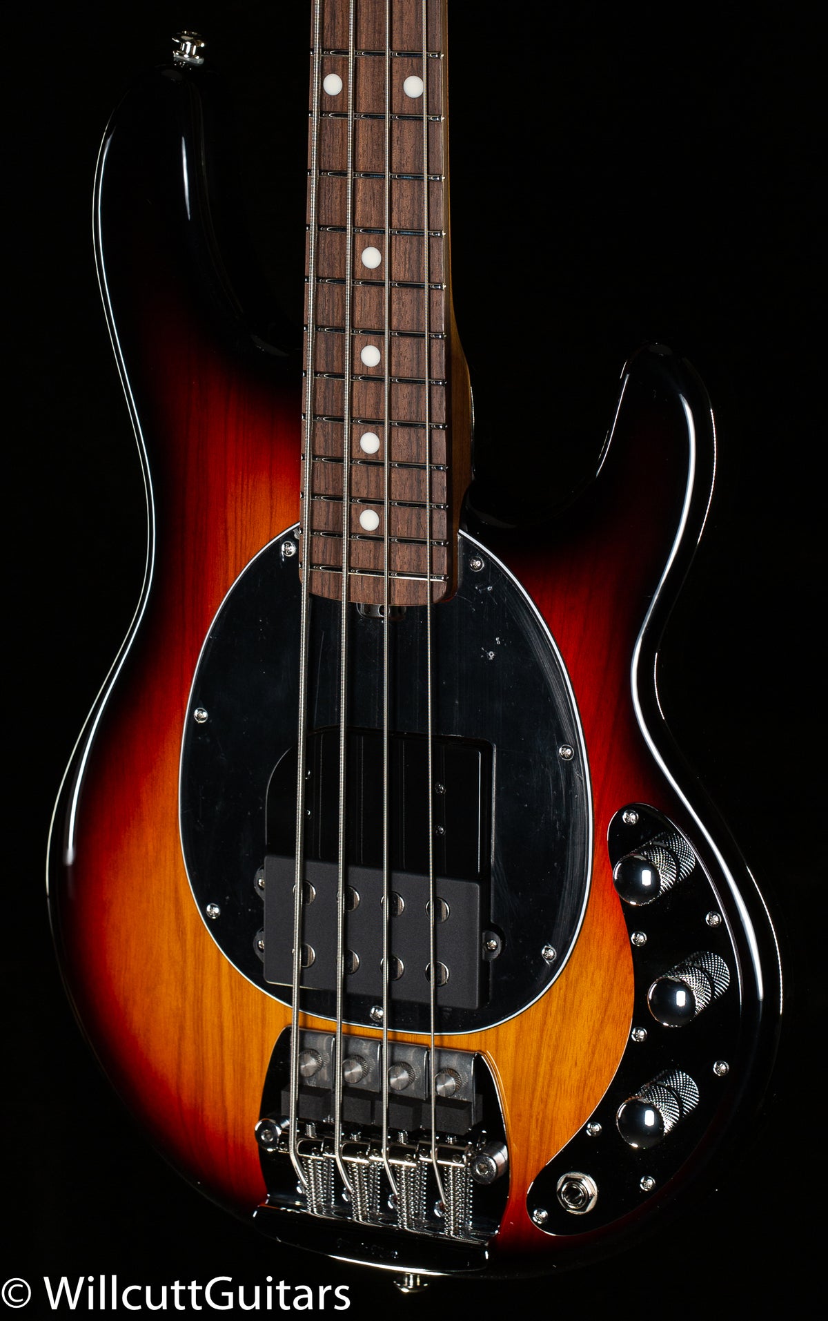Ernie Ball Music Man Tim Commerford Artist Series StingRay Short Scale Vintage Burst