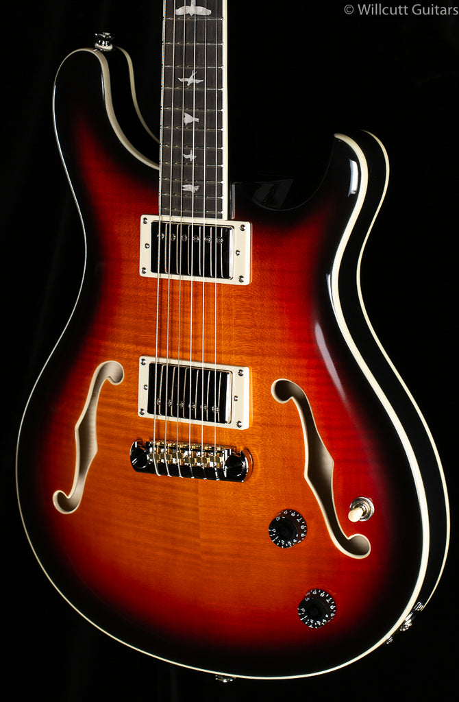 PRS SE Hollowbody II Tri-Color Burst (974)