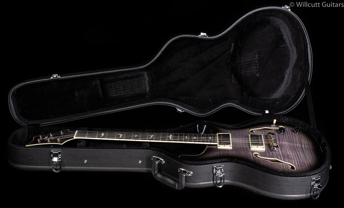 2020 PRS SE Hollowbody II Maple Top Charcoal Burst