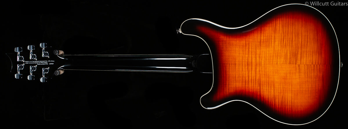 PRS SE Hollowbody II Tri-Color Burst (839)