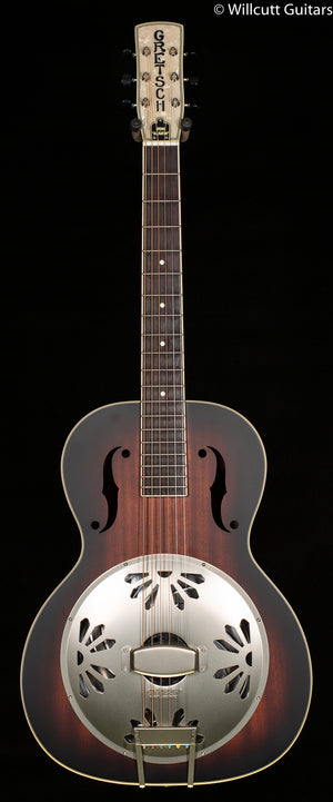 Gretsch G9240 Alligator Round-Neck, Mahogany Body Biscuit Cone Resonator Guitar 2-Color Sunburst (770)