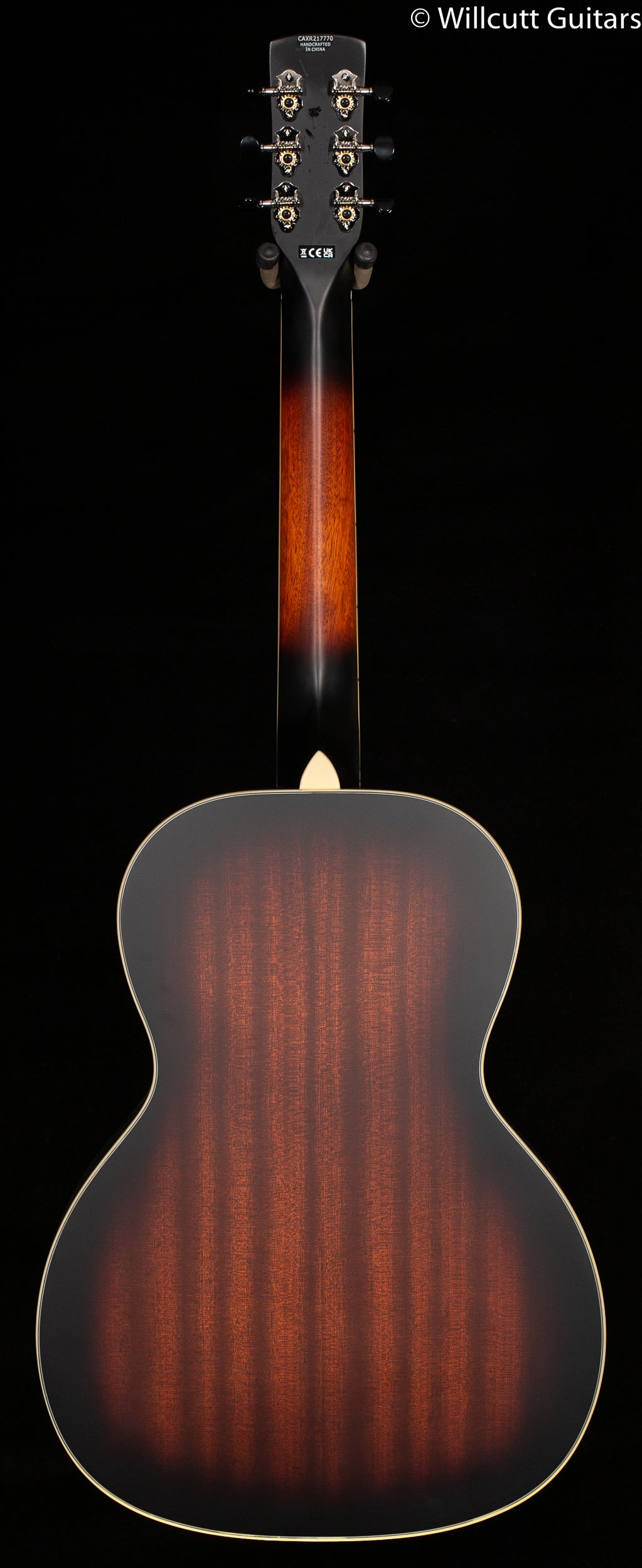 Gretsch G9240 Alligator Round-Neck, Mahogany Body Biscuit Cone Resonator Guitar 2-Color Sunburst (770)