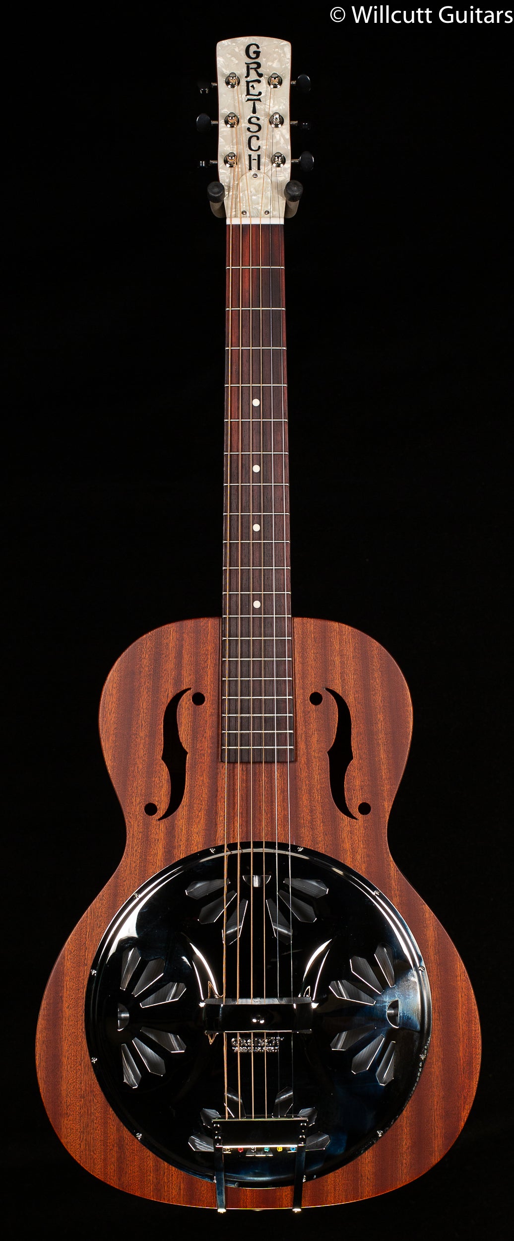 Gretsch G9200 Boxcar Round-Neck, Mahogany Body Resonator Guitar Natural (155)