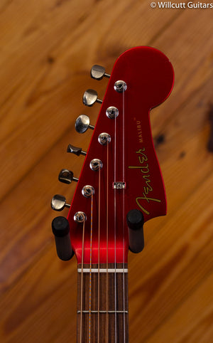 Fender Malibu Classic, Hot Rod Red Metallic w/bag DEMO