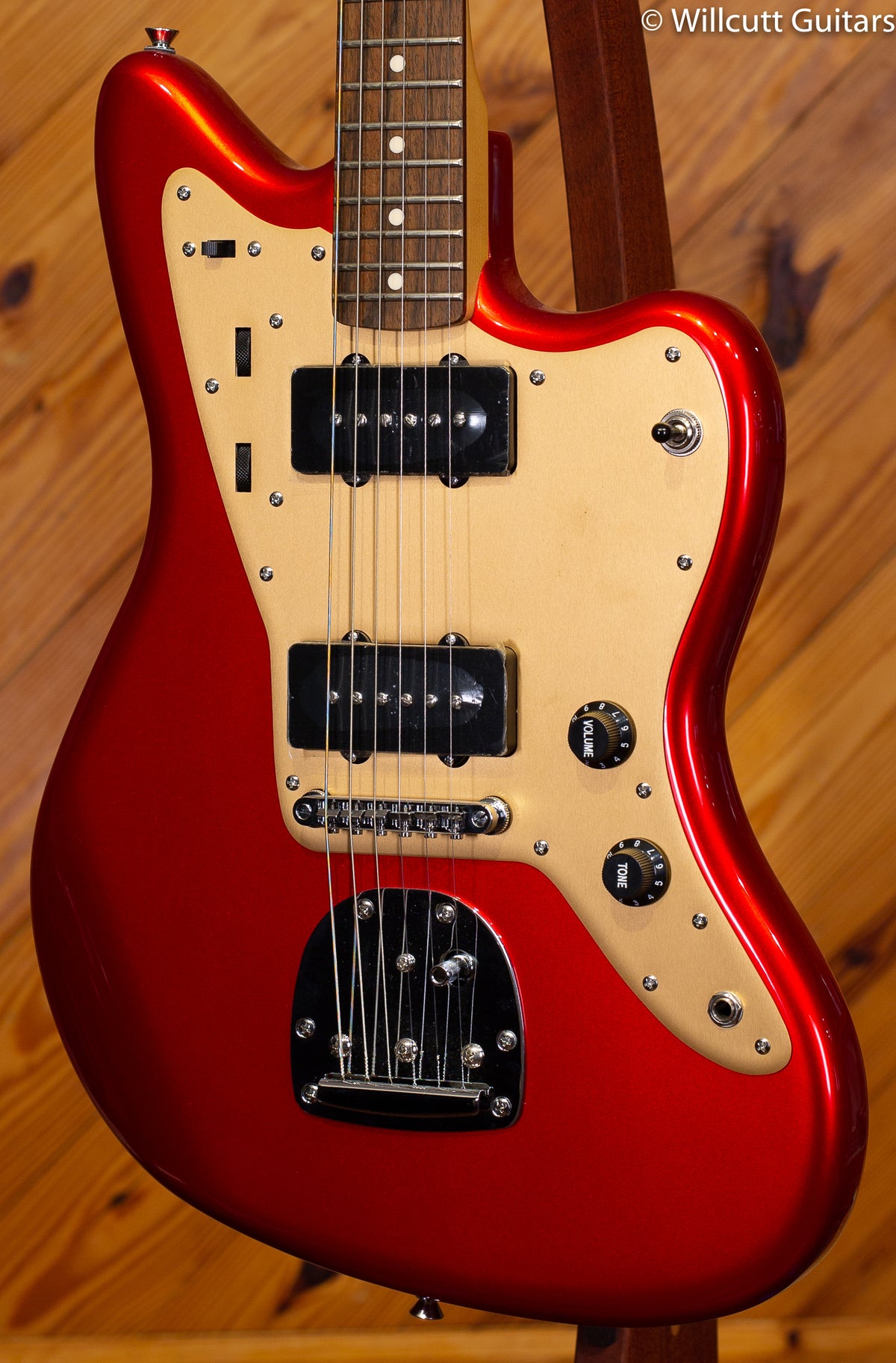 Squier Deluxe Jazzmaster CAR TR DEMO - Willcutt Guitars