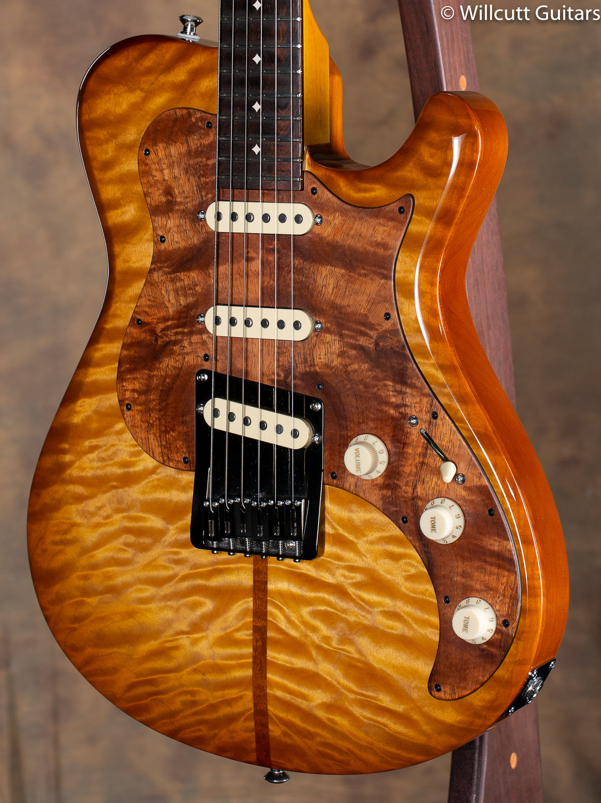 Knaggs Choptank Honey Burst Tier 1 Quilt Brazilian Rosewood